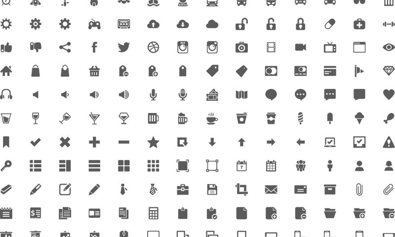 Iconos en el Diseño Web