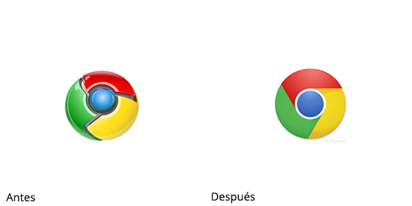 Rediseño de Google Chrome