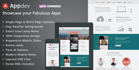 Tema WordPress Appdev