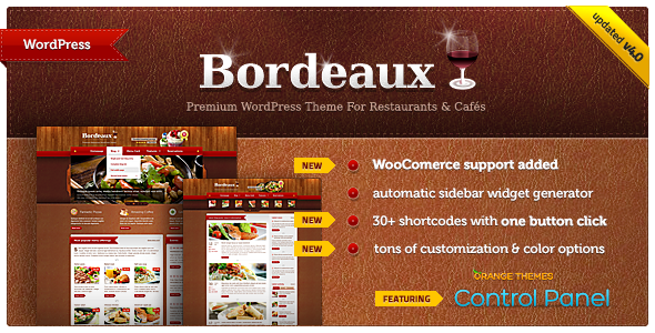 Tema WordPress Bordeaux
