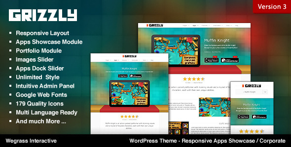 Tema WordPress Grizzly