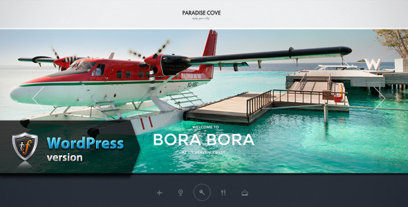 Tema WordPress Paradise Cove