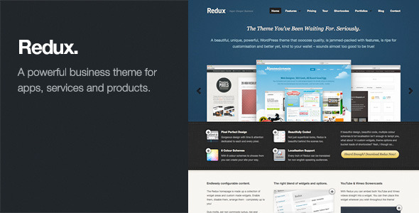 Tema WordPress Redux