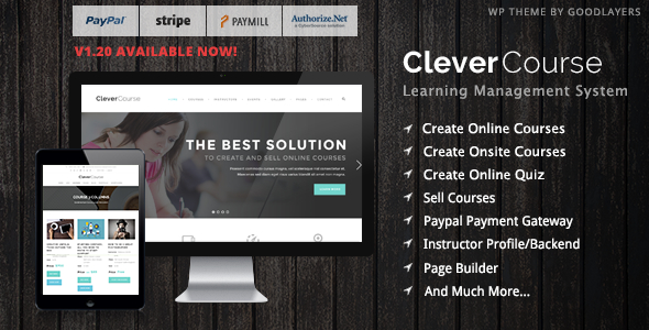 Tema WordPress Clever Course