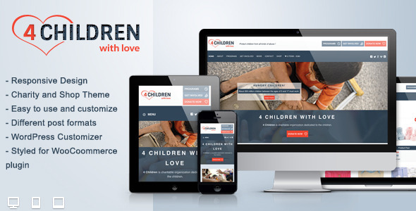 Tema WordPress Children With Love